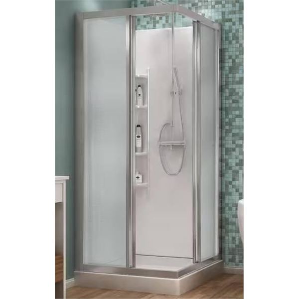 Maax Mediterranean II Shower Kit, 32x32x74 Inches