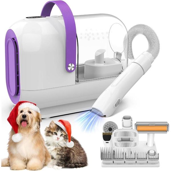 Homeika All-in-One Pet Grooming Kit and Vacuum in