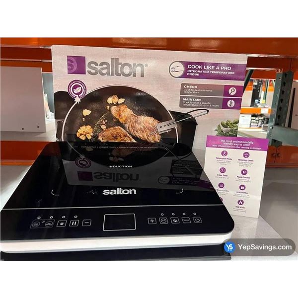 Salton Induction Cooktop with Temperature Probe