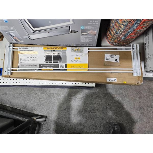 DH Line Hinged Window Guard ES2L with Two Long Bars