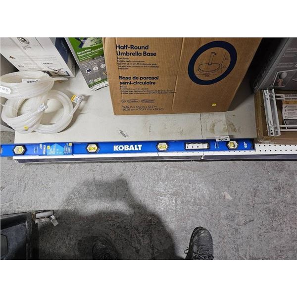 Kobalt 48-Inch Heavy-Duty Aluminum Beam Level
