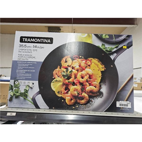 Tramontina 35.5 cm (14 in) Nonstick Fry Pan With Lid