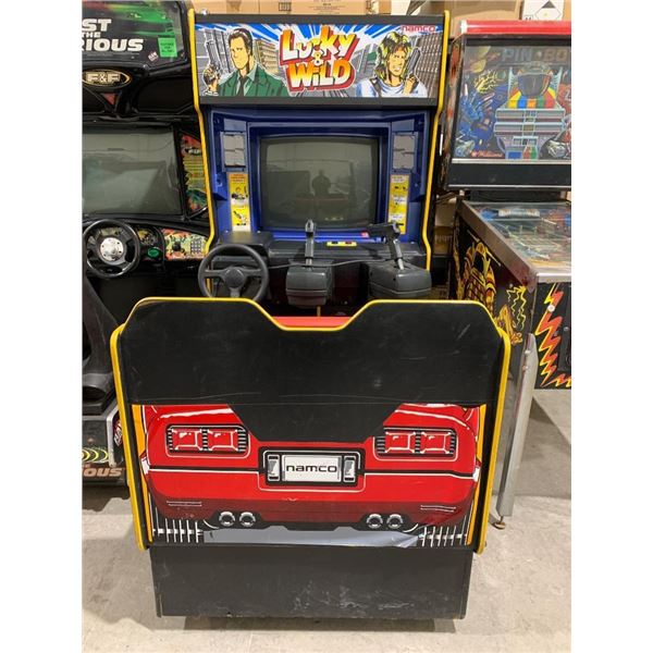 Namco Lucky & Wild Arcade Cabinet with Two-Player Setup