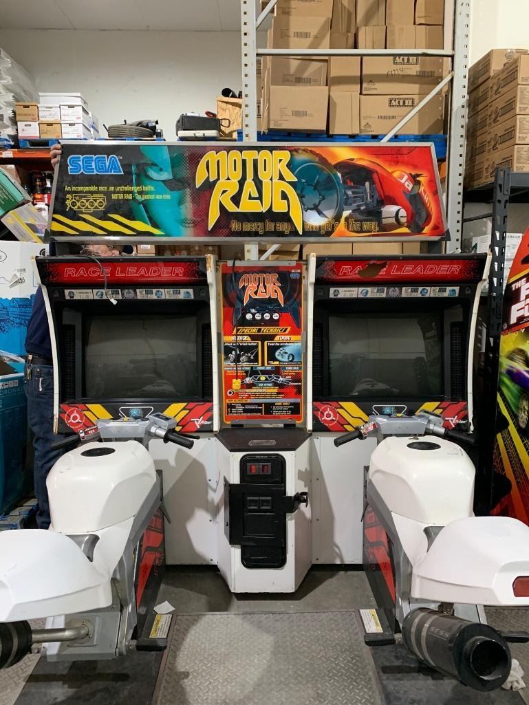 Sega Motor Raid Arcade Machine
