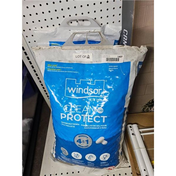 Windsor Clean and Protect Water Softener Salt 2×18.1 kg