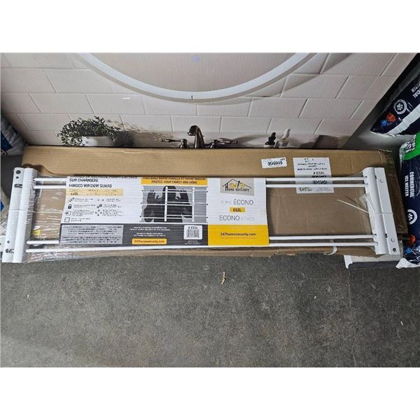 Home Safety Legno Retractable Window Bars