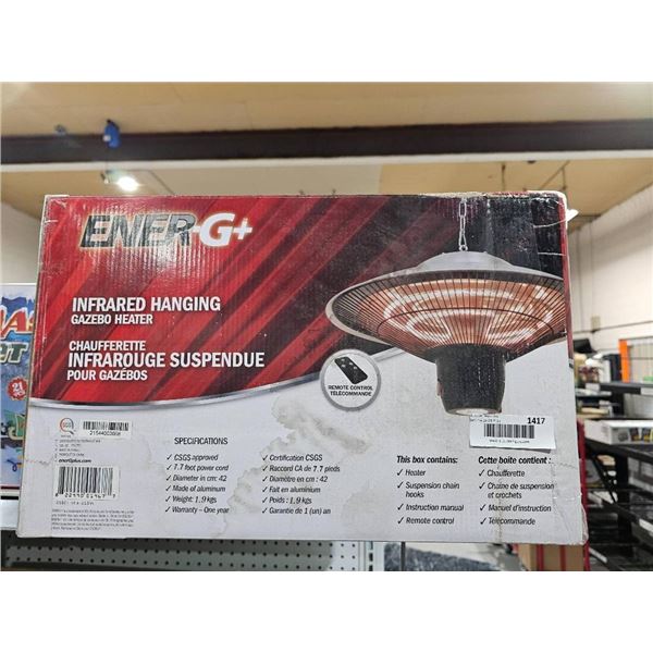 Ener-G+ Infrared Hanging Gazebo Heater