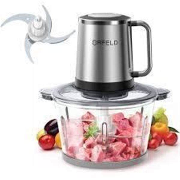 Orfeld Meat Crusher with 300W Power and 2.0L Glass Bowl