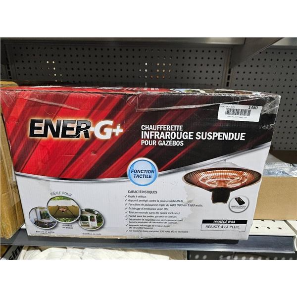 EnerG+ Infrared Hanging Gazebo Heater with Touch Control
