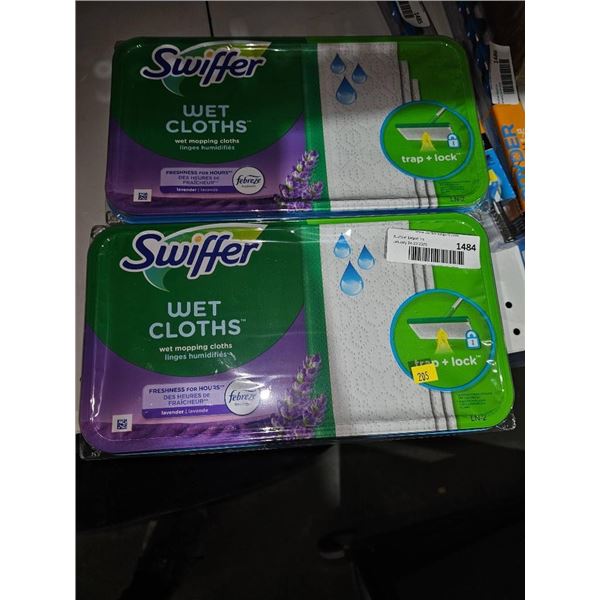 Swiffer Wet Cloths with Febreze Lavender Scent – 2 Packs