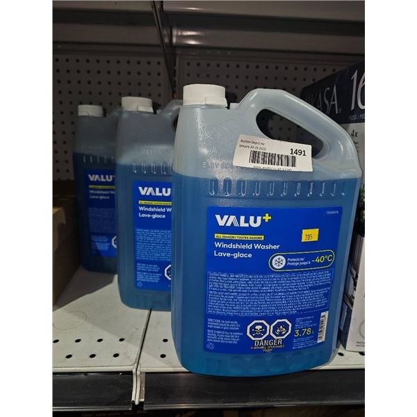 Valu+ Windshield Washer – All Season, 3×3.78L
