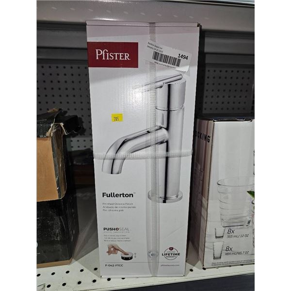 Pfister Fullerton Bathroom Faucet in Chrome Finish