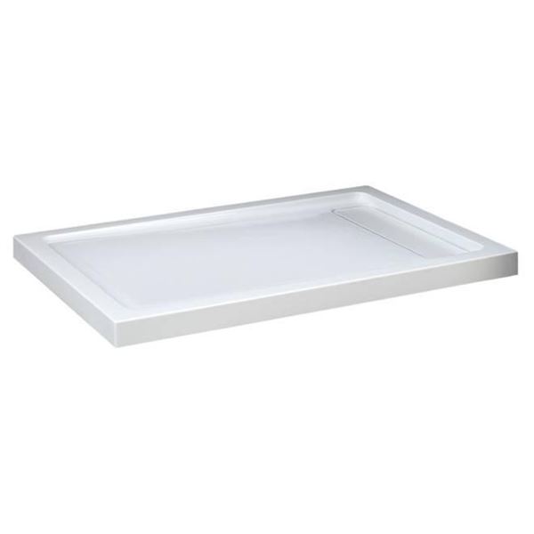 Ove Adena 48 Shower Base, White, 48 x 36 Inches