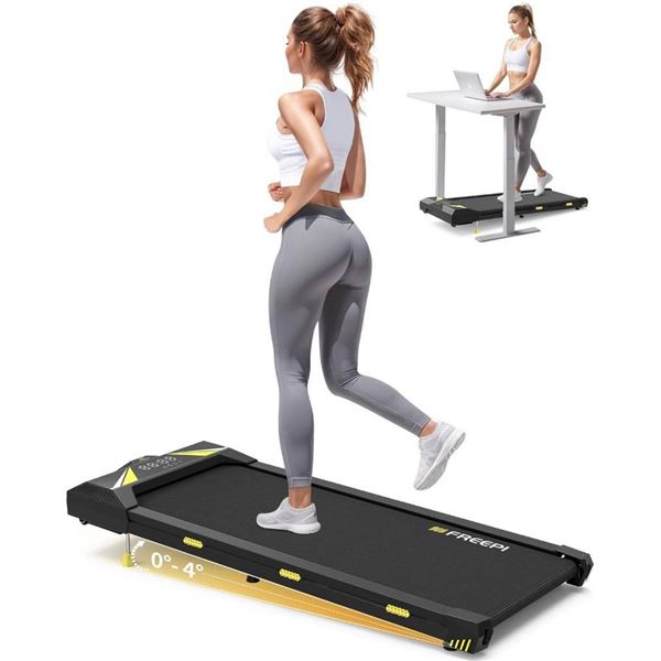 Freepi Walking Pad Treadmill with Incline