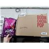 Image 1 : Box of Boom Chicka Pop Sweet Chili Puffs (12 Packs, 170g Each)