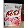 Image 1 : Nestle Aero Strawberry Scoop Chocolate Bars 24 Pack