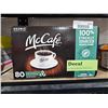 Image 1 : McCafe Decaf Medium Dark Roast Arabica Coffee Pods – 80 Count
