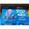 Image 1 : BioSteel Sports Hydration Blue Raspberry Pack (12 x 500mL)