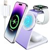Image 1 : 3-IN-1 Magnetic Wireless Charger Stand 15W Max
