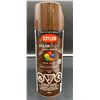 Image 2 : Krylon Colormaxx Spray Paint + Primer, Gloss Leather Brown, 12 Oz - Lot of 3