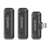 Image 1 : BOYA Wireless Lavalier Microphone, 2.4GHz Plug Play Lapel Clip on USB-C Mic, Omnidirectional Condens