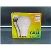 Image 2 : Master LED Light Bulbs in a Pack of 2, Brightness 800 Im 9W (GU24)