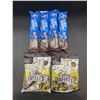 Image 1 : Kelloggs Rice Krispies Square Double Chocolaty Chunk 4x85g Walkers Arabica Coffee Toffees 2x150g - L