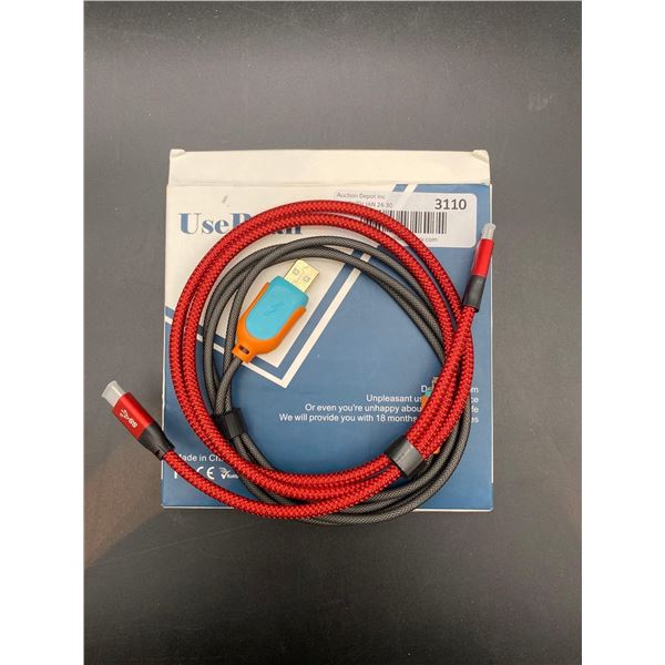 UseBean Right Angle USB C Extension Cable 3.3FT, 90 Degree USB-C 3.1-10 Gbps