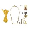 Image 1 : Power Gear 8ft 2.4m Cord Length 3-Way Lamp Kit For Repair or Replacement