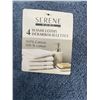 Image 2 : Serene Home Washcloths 100% Cotton 4 Pack