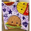 Image 2 : Squishmallows Snuggle Throw 50" x 70" (Just Lunchin)