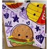 Image 2 : Squishmallows Snuggle Throw 50" x 70" (Just Lunchin)
