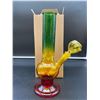 Image 1 : 7" glass water bong with bowl stem