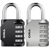Image 1 : ORIA Combination Padlock, Combination Lock