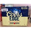 Image 1 : Coors Edge Non-Alcoholic Beer 12-Pack (355mL Cans)
