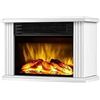 Image 1 : DONYER POWER Electric Fireplace Heaters Indoor Use Little Buddy Heater Fake Fireplace 750W/1500W, Wh