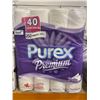 Image 1 : Purex Premium 2-Ply 40 Giant Rolls Bathroom Tissue