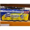 Image 1 : Lysol Advanced Disinfecting Wipes 5-Pack 110 Count Each