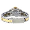 Image 8 : Rolex Ladies Quickset Two Tone Blue Vignette Diamond Datejust Wristwatch 26MM