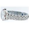 Image 7 : Rolex Ladies Quickset Stainless Steel White Diamond And Ruby 26MM Datejust Wrist