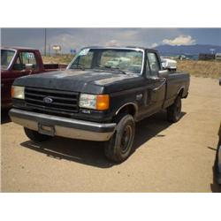 FORD F250XL 4X4 PICKUP, s/n 1FTHF26H7HPA33333: