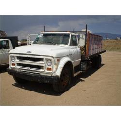 CHEVROLET C50 FLATBED TRUCK, s/n CCE532V156068: