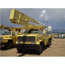 CHEVROLET KODIAK T/A BUCKET TRUCK, s/n 1GBT7D4Y3JV104183: