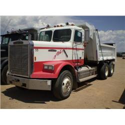 FREIGHTLINER FLC-12064 T/A DUMP TRUCK, s/n 1FUYYCYB6JH314640: