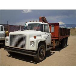 INTERNATIONAL LOADSTAR 1600 S/A  BOOM TRUCK, s/n 10662DHA25563: