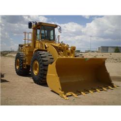 CATERPILLAR 980F WHEEL LOADER, s/n 8CJ00589: