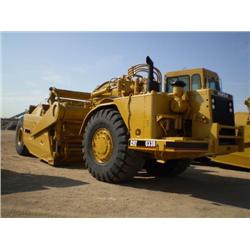 CATERPILLAR 633D MOTOR SCRAPER, s/n 25W00537:
