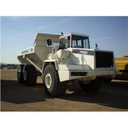 TEREX 4066C 6 X 6 ARTICULATED END DUMP, s/n A7221023: