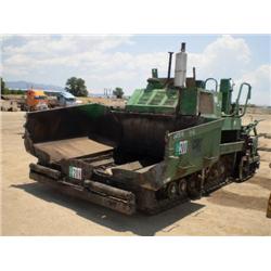BARBER-GREENE BG225B ASPHALT PAVER, s/n BG225B370:
