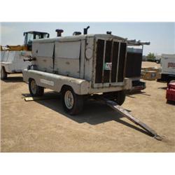 GARDNER DENVER RP600DD PORTABLE AIR COMPRESSOR, s/n 405418: